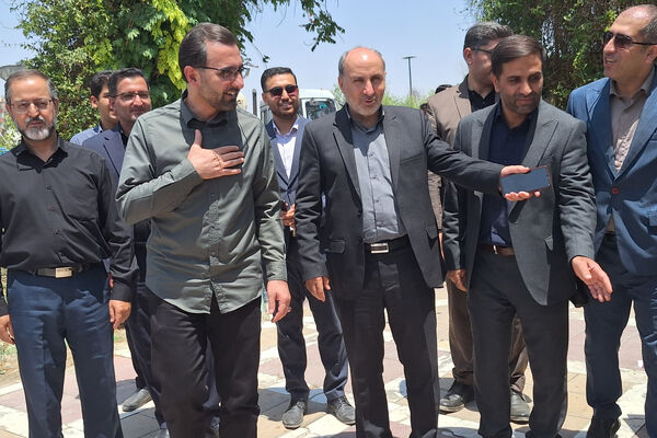 بازدید قائم‌مقام سازمان دانش‌آموزی وزارت از مواکب دانش‌آموزی کرمانشاه در مسیر خدمت‌رسانی اربعین
