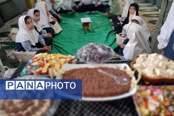 عطر فاطمی در دبستان شهید معظم