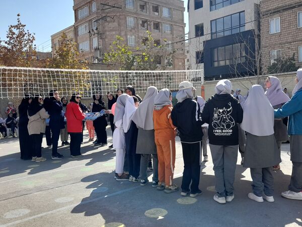 مسابقات خانوادگی در مدرسه پورشهریاری