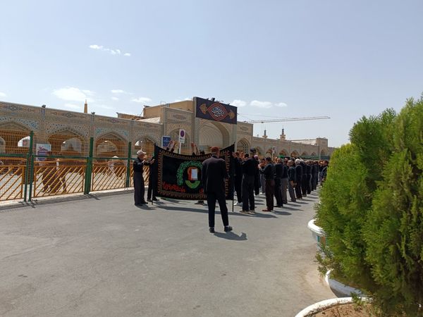 مراسم پیاده‌روی جاماندگان اربعین در مشهد