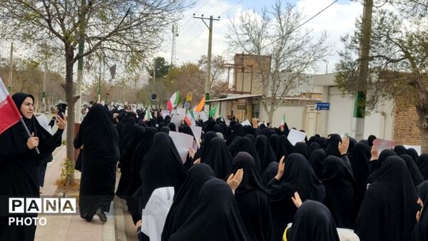 حضور مردم کوهنانی در راهپیمایی روز قدس