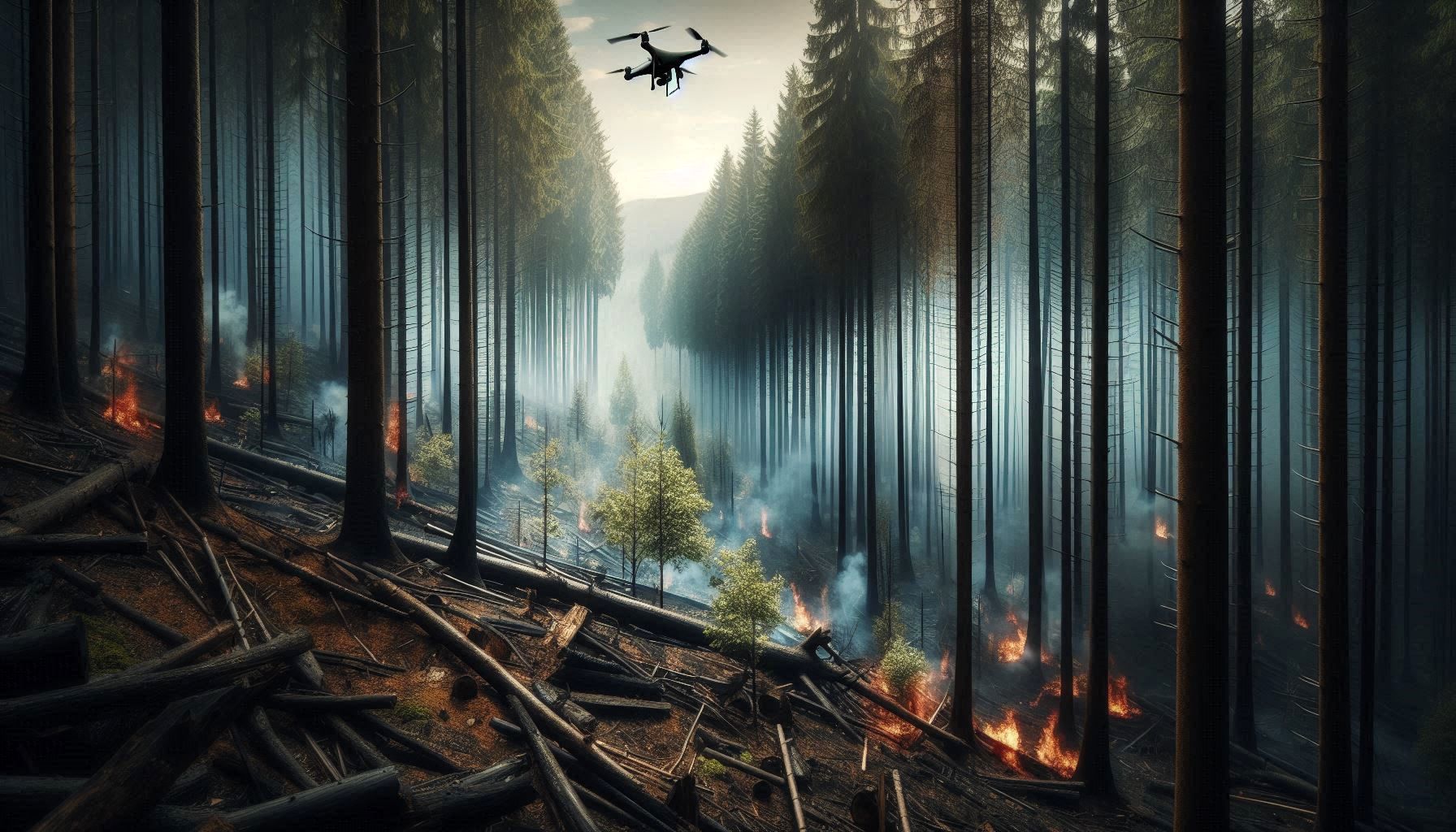  تخریب ۹ هزار هکتار از جنگل‌ها و مراتع حفاظت شده کشور در اثر پرتابه‌های جنگی