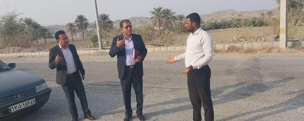 بازدید مدیر آموزش و پرورش ناحیه یک بندرعباس از مدارس روستای سرزه و خاروک
