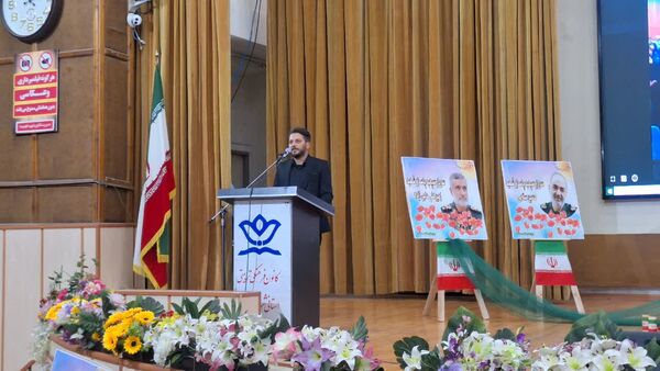 مراسم بزرگداشت اربعین شهدای دفاع مقدس ۱۲روزه در استان البرز
