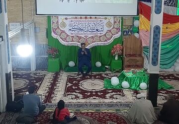شازند، غرق در شادی میلاد امام علی(ع)