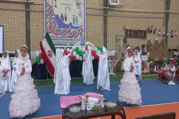 برگزاری جشنواره هویت‌های ملی اسلامی کودکستان‌های شهرستان فاروج