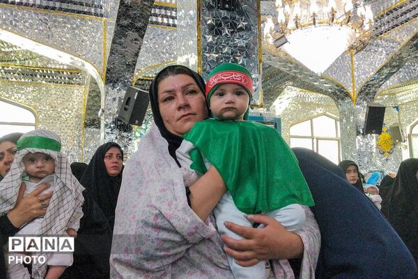 گهواره‌های سبز در سوگ کربلا؛ همایش شیرخوارگان حسینی در بجنورد/1
