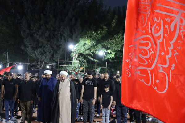 حضور دانش‌آموزان و معلمان در هیئت فرهنگیان اسلامشهر