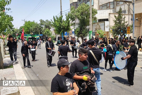 مراسم عزاداری عاشورای حسینی در شهرستان شیروان 