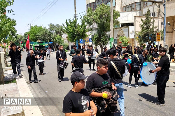 مراسم عزاداری عاشورای حسینی در شهرستان شیروان 