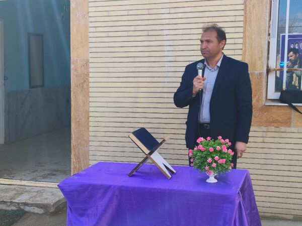 افتتاح چمن مصنوعی روستای قره مصلی