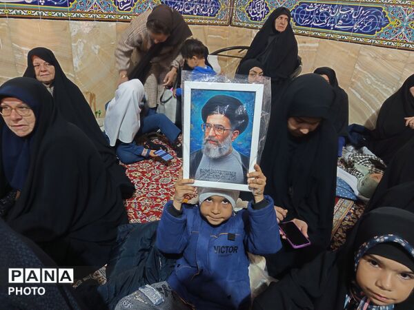 مراسم وداع با پیکر مطهر سردار شهید غلامرضا محمد زاده