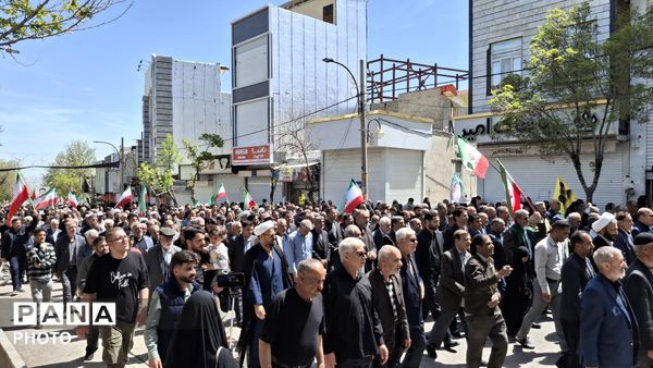 مراسم تشییع پیکر پاک سرهنگ پاسدار شهید حمید محمدی