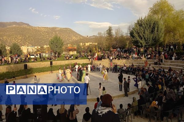 جشن نوروزگاه در پارک ساحلی یاسوج 