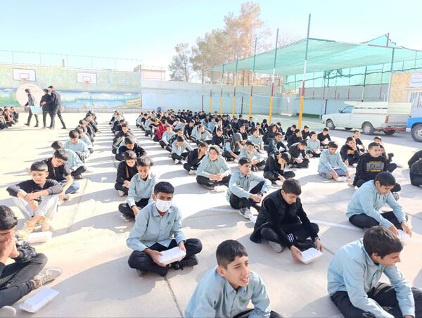 برپایی هیئت عزاداری دانش‌آموزی «قاسم ابن الحسن(ع)» در دبیرستان رئیس‌زاده خلیل‌آباد