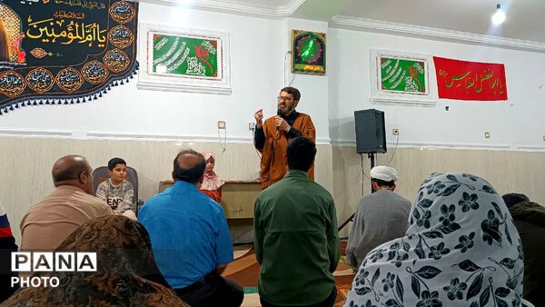 نماز استغاثه به امام زمان برای پیروزی رزمندگان جبهه اسلام در شهرستان مارگون