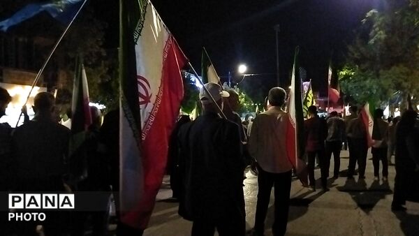 نود و نهمین شب از اجتماعات مردمی نیشابور 