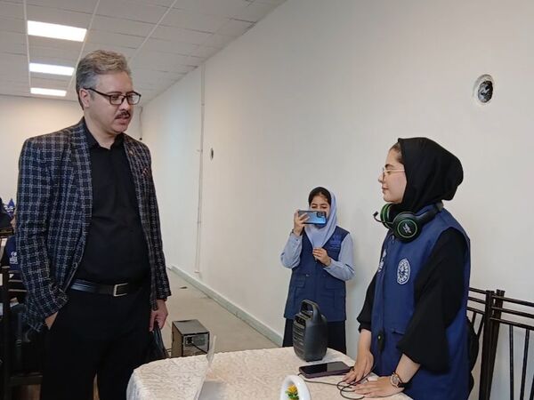 حضور دبیر انجمن روابط عمومی ایران در استان خراسان رضوی از مانور رسانه ای پانا؛ صدای نسل نو
