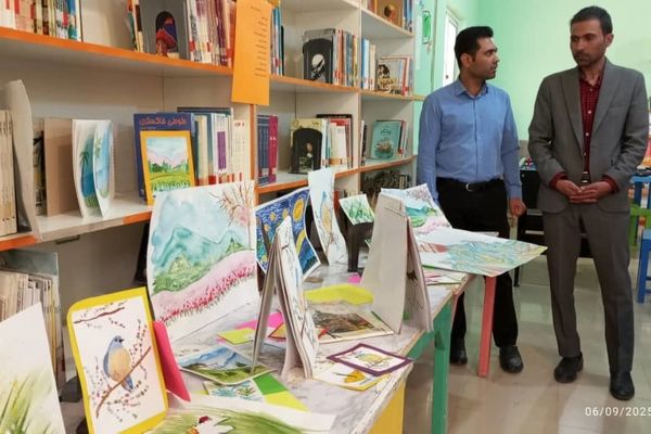 اختتامیه کلاس‌های تابستانی کانون پرورش فکری فین 