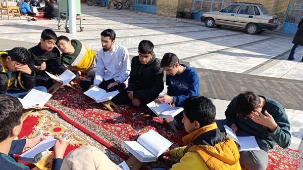 اعتکاف در مسجد جامع شهرستان نیشابور 