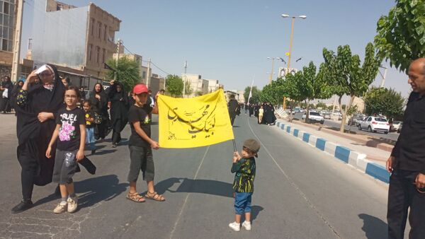 برگزاری مراسم پیاده‌روی جاماندگان اربعین حسینی در شهرستان بروجن
