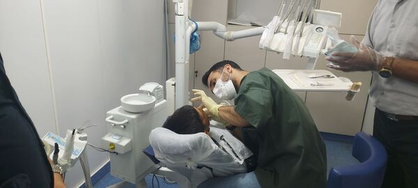 ارائه خدمات دندانپزشکی رایگان برای دانش‌آموزان مناطق کم برخوردار محمدشهر و ماهدشت کرج