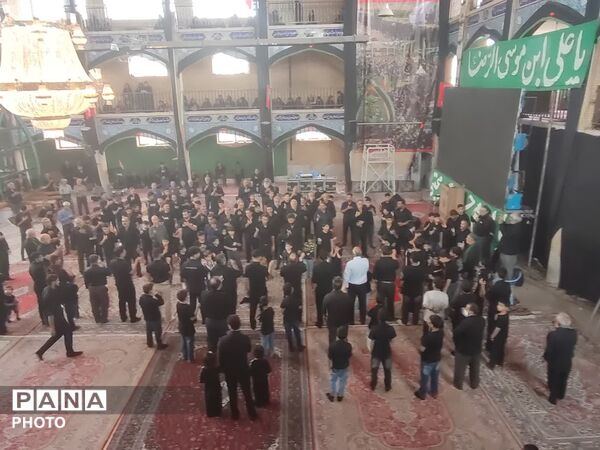 مراسم عزاداری رحلت پیامبر اکرم و شهادت امام حسن مجتبی در روستای علی آباد 