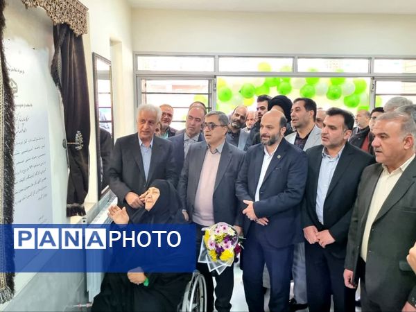 مراسم افتتاحیه مدرسه خیرساز شهیدان بارفروش در کاشان