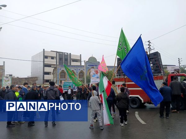 خروش حماسی مردم کردکوی در آیینه‌ شکوه ۲۲ بهمن