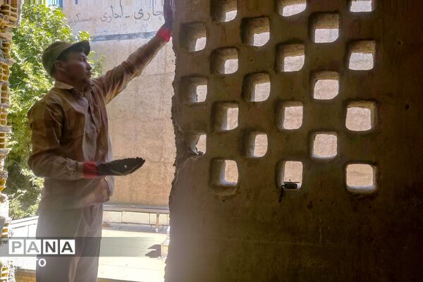 بازسازی مدرسه حجاب امیریه در آستانه بازگشایی مدارس