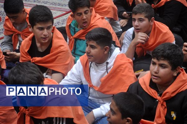 افتتاحیه سومین دوره زیارت اولی‌های پسر در مشهد