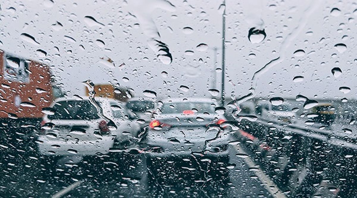 تنفس هوای مطلوب در تهران بارانی