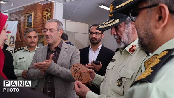 حضور فرمانده انتظامی تهران بزرگ در مراسم بازگشایی مدارس منطقه ۶