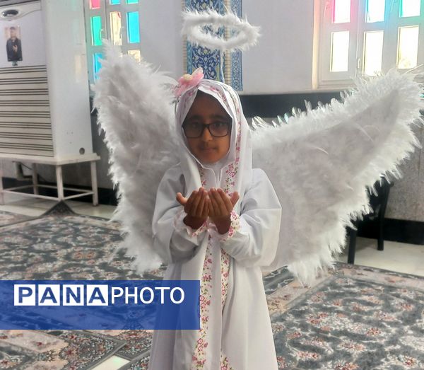 جشن تکلیف پایه سوم دبستان شهید ابراهیم تنیده در زیارت سید مظفر