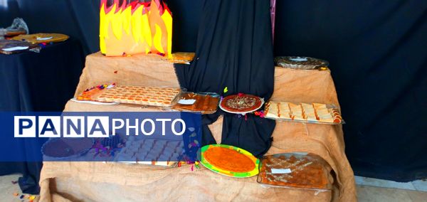 مراسم عزاداری شهادت حضرت فاطمه زهرا(س) در دبیرستان میرزا جعفر سروقد 