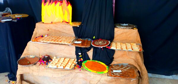 مراسم عزاداری شهادت حضرت فاطمه زهرا(س) در دبیرستان میرزا جعفر سروقد 