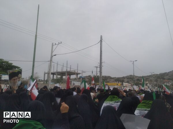 راهپیمایی روز قدس در میناب