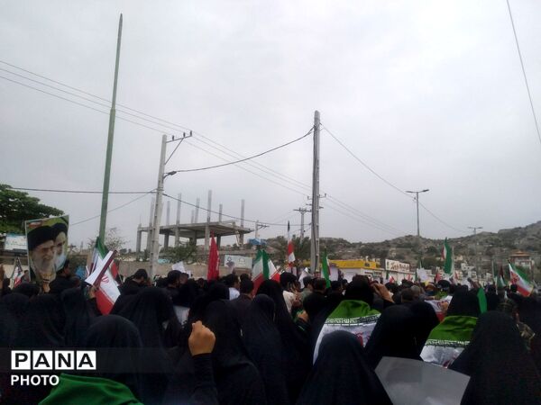 راهپیمایی روز قدس در میناب