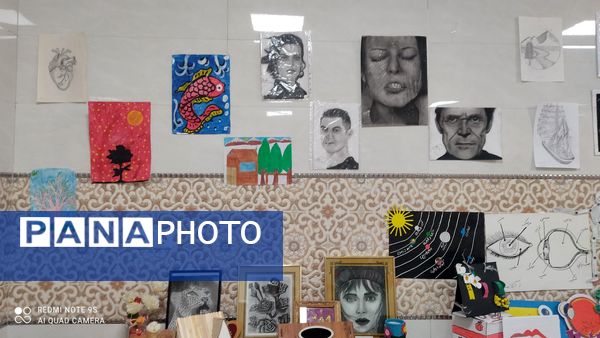 نمایشگاه صنایع دستی در دبستان احمدی مقدم چلیچه