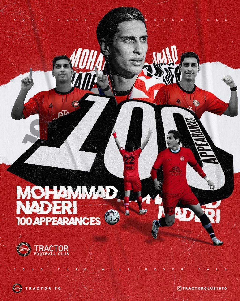 محمد نادری؛ صد قدم تا جاودانگی در تراکتور