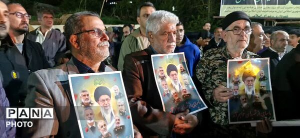 اجتماع حامیان آرمان‌های انقلاب اسلامی در چهاردانگه 
