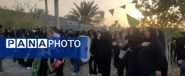 مراسم عزاداری امام حسین‌‌(ع) در روستای باغات