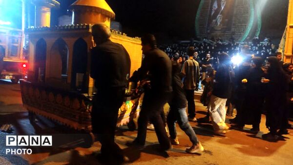شب تاسوعا در حسینیه عاشورا نیر