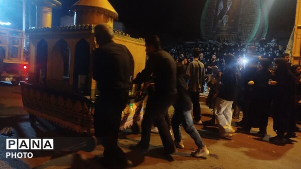 شب تاسوعا در حسینیه عاشورا نیر