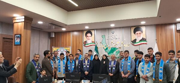 ۱۴ نوجوان گیلانی با بدرقه باشکوه راهی حج عمره شدند