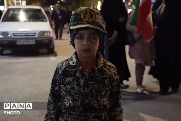 تشییع پیکر دو شهید والامقام در نیشابور 