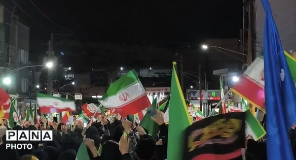حضور حماسی مردم شهرستان گچساران در بیستمین شب عزاداری و مقاومت