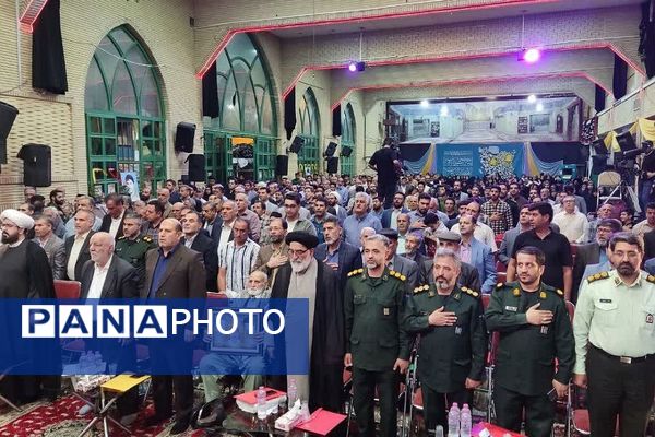 اجلاسیه شهدای دانش‌آموزی استان تهران در حسینه ثارالله شهرستان ورامین