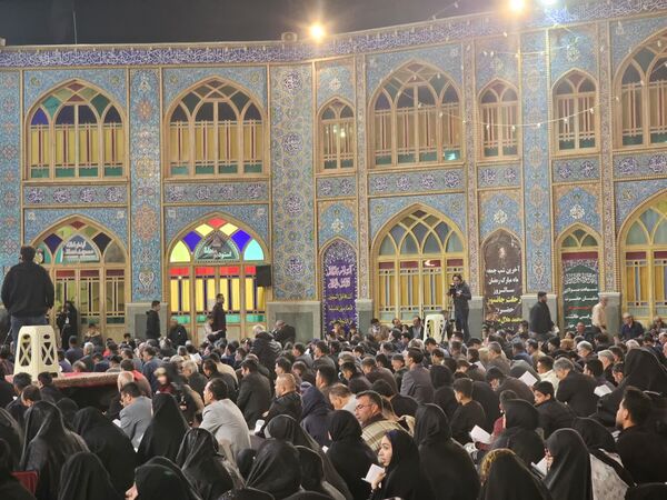 مراسم احیاء شب نوزدهم ماه مبارک رمضان(لیالی قدر) در نجف ایران