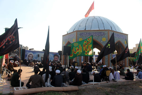 عزاداری سالروز شهادت امام جعفر صادق(ع) در تیپ 83 روحانیون رزمی تبلیغی